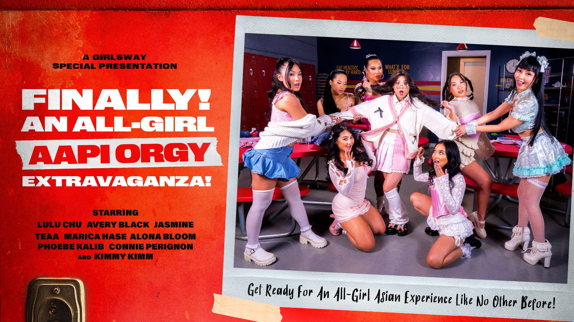 All-Girl Asian Orgy Extravaganza: A Celebration of AAPI Pride