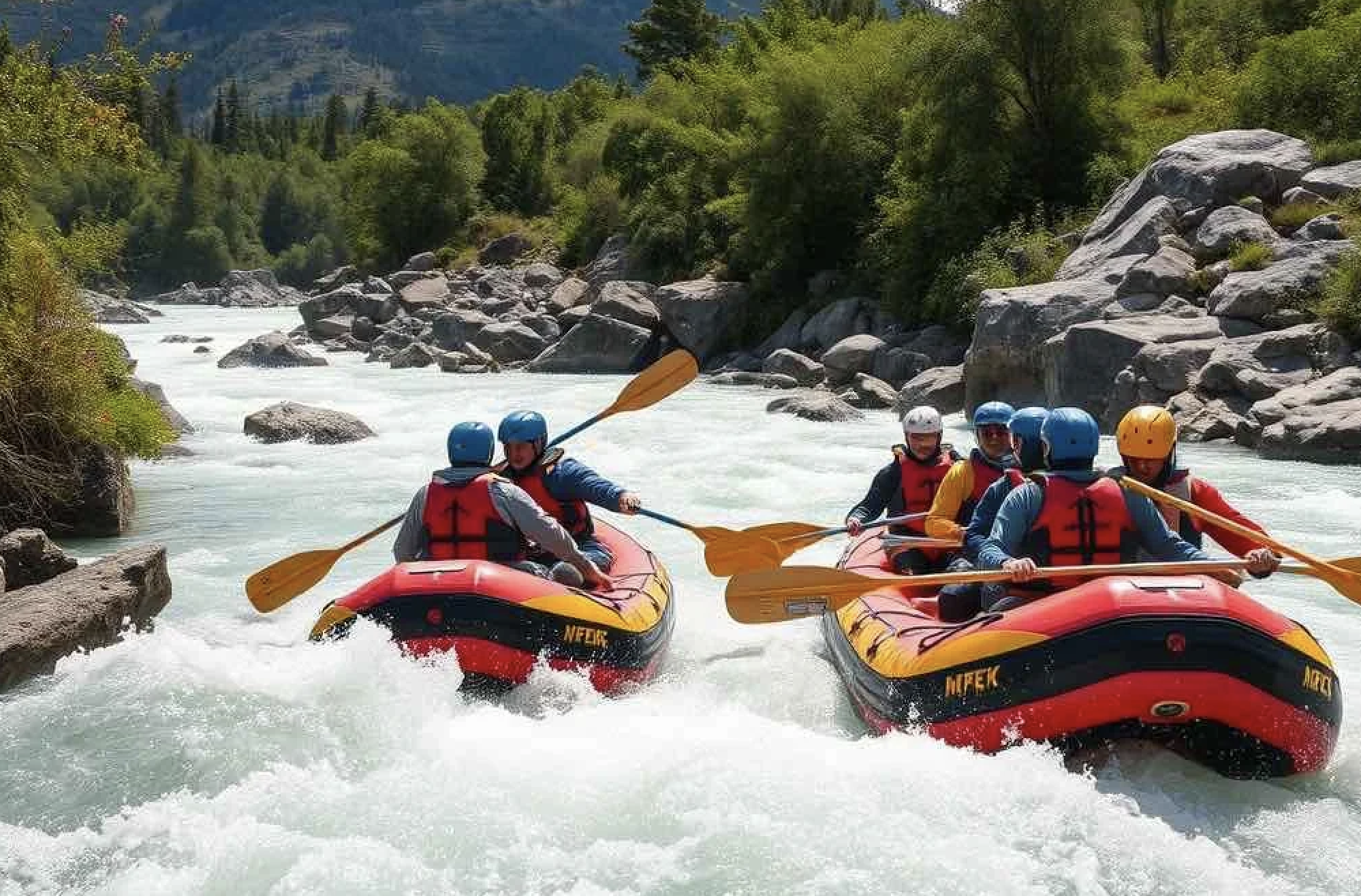 Kullu River Rafting