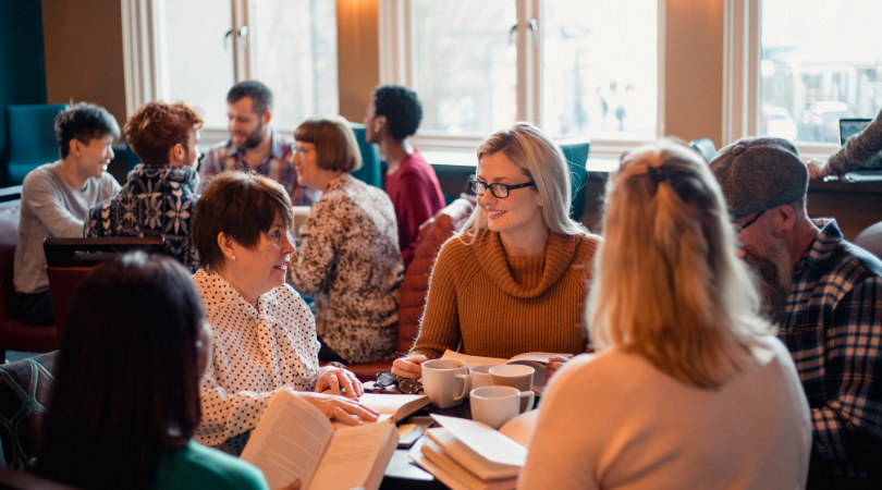 Billede fra en bogklub