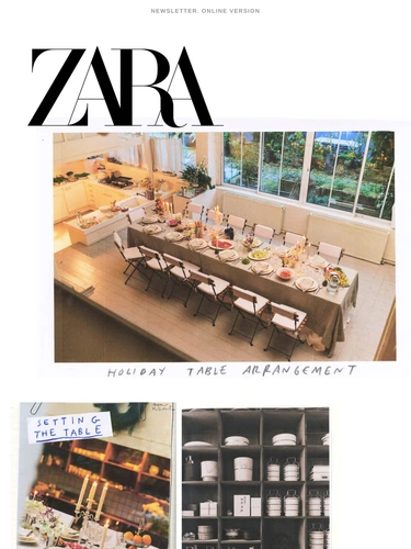 Zara Newsletter