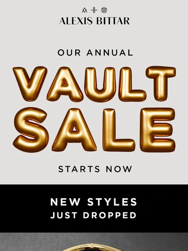 Alexis Bittar Sale Announcement