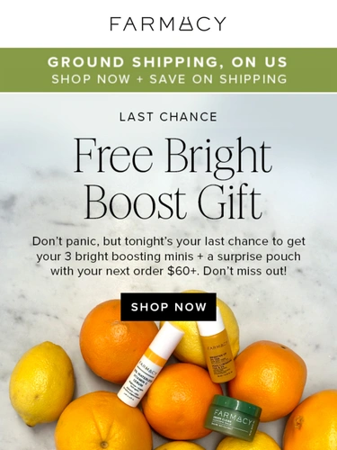 Farmacy Beauty Email