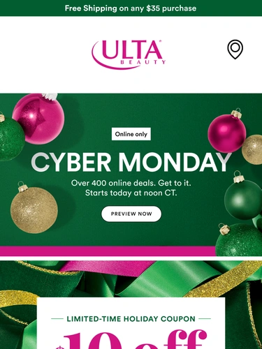 Ulta Beauty Newsletter