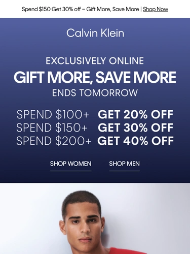 Calvin Klein Newsletter