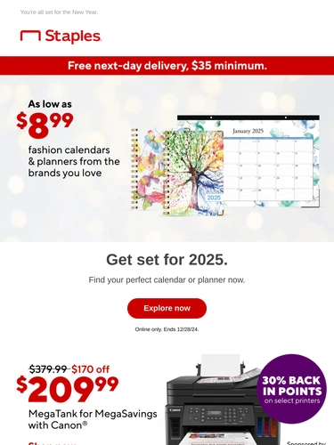 Staples Newsletter