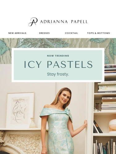 Adrianna Papell Newsletter