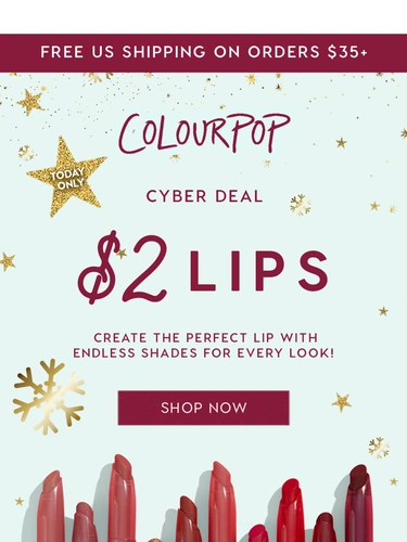 ColourPop Newsletter