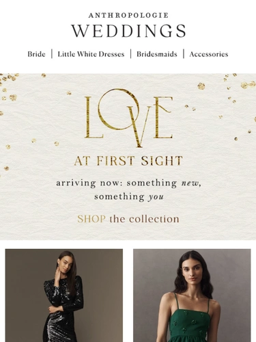 Anthropologie Newsletter