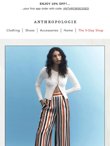 Anthropologie Welcome Series