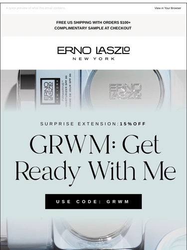 Erno Laszlo Newsletter