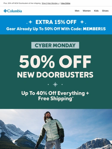 Columbia Sportswear Newsletter