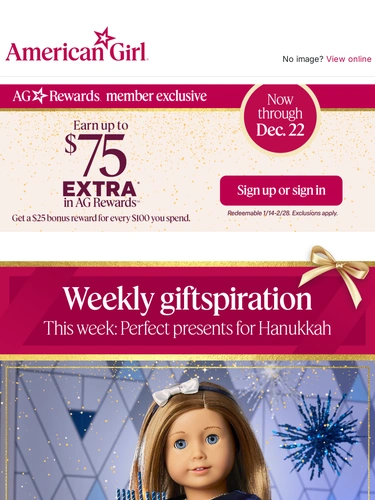 American Girl Newsletter