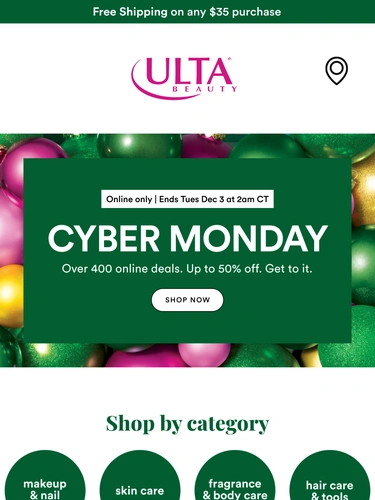 Ulta Beauty Newsletter