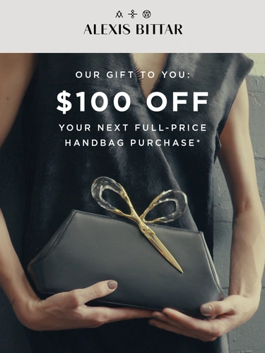 Alexis Bittar Sale Announcement