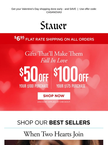 Stauer Holiday Campaign