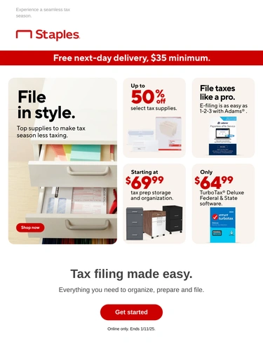 Staples Sale Announcement