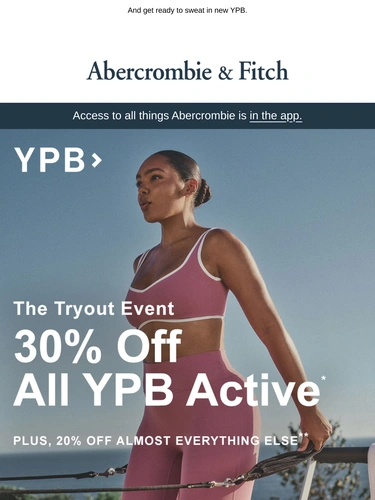 Abercrombie & Fitch Sale Announcement