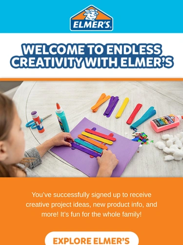 Elmer's Products Newsletter