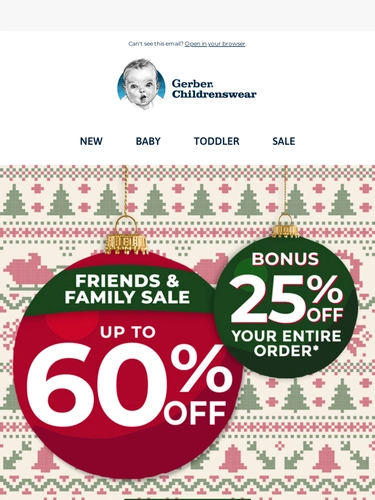 Gerber Childrenswear Newsletter