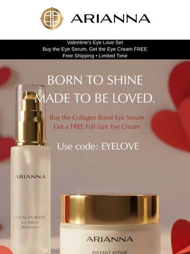 Arianna Skincare Sale Announcement