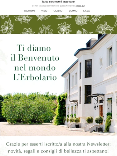 L'Erbolario Newsletter