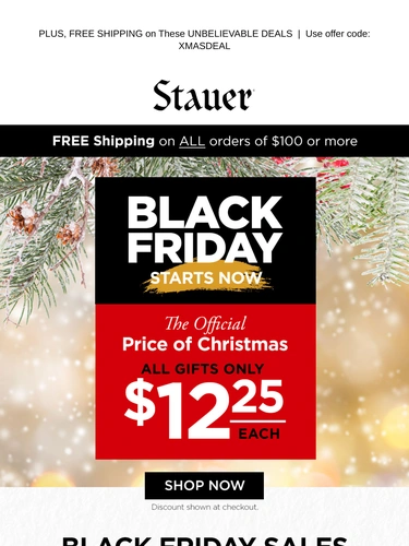 Stauer Newsletter