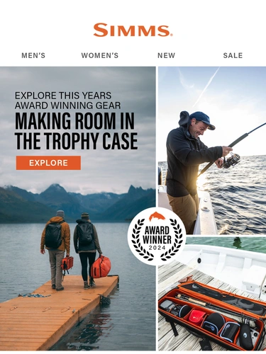 Simms Fishing Newsletter