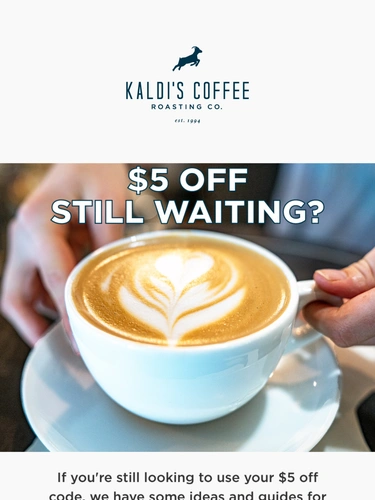 Kaldi's Coffee Newsletter