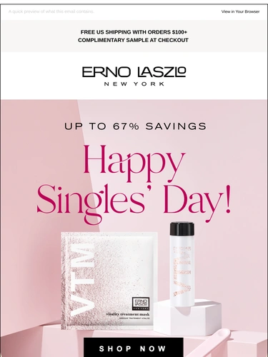 Erno Laszlo Newsletter