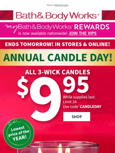 Bath & Body Works Newsletter