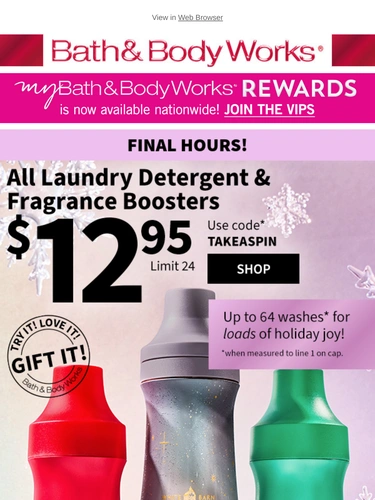 Bath & Body Works Newsletter