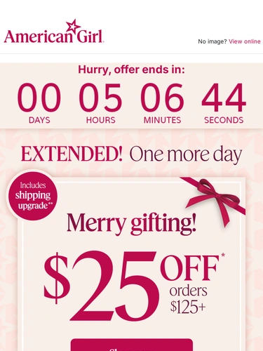 American Girl Newsletter