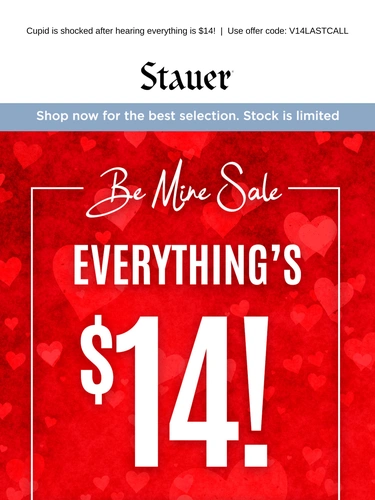 Stauer Sale Announcement