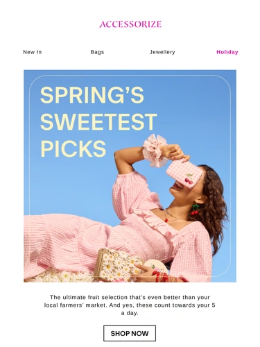 Accessorize Newsletter