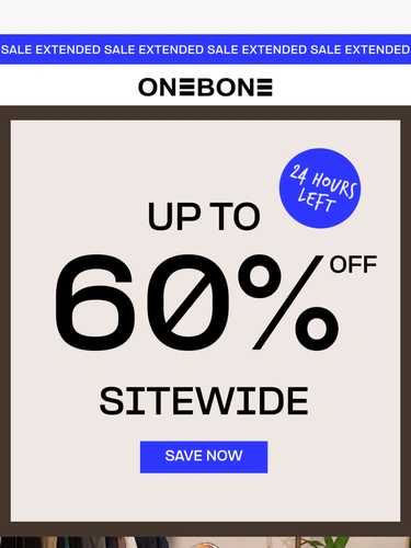 ONE BONE Sale Announcement