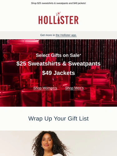 Hollister Co Newsletter