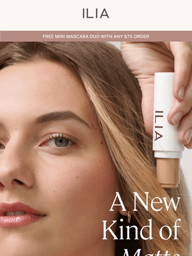 ILIA Beauty Newsletter