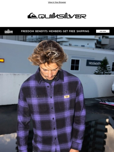 Quiksilver Newsletter