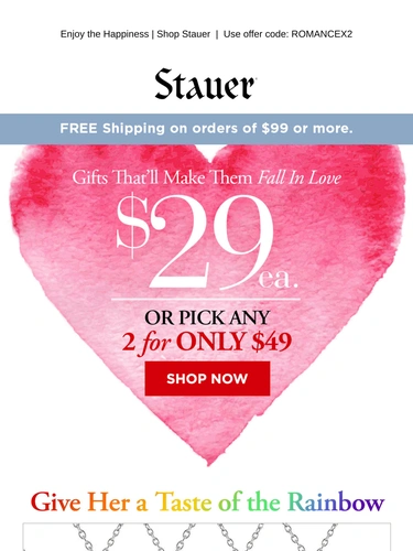Stauer Newsletter