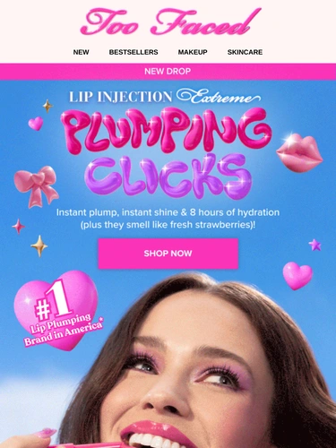 Too Faced Newsletter