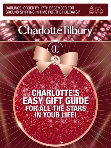 Charlotte Tilbury Newsletter