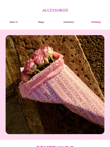 Accessorize Newsletter