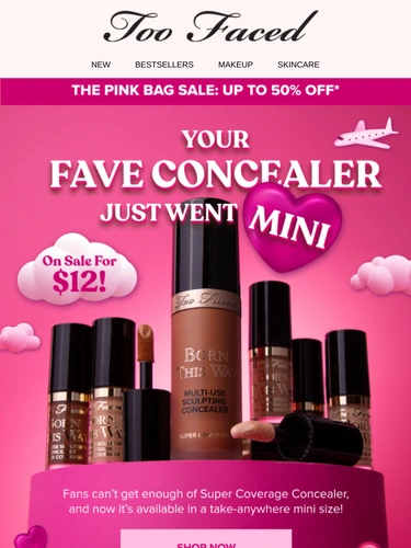 Too Faced Newsletter