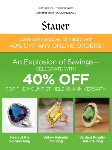 Stauer Newsletter