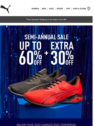 Puma Sale Announcement