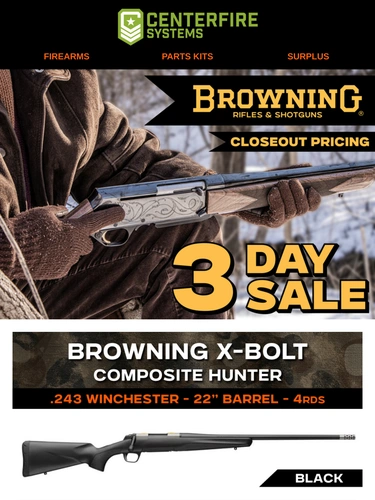 Centerfire Systems Sale Announcement