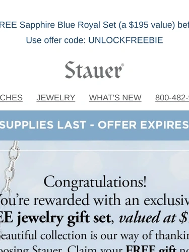 Stauer Newsletter