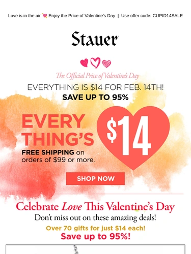 Stauer Holiday Campaign