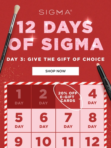 Sigma Beauty Newsletter