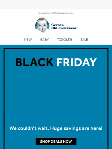 Gerber Childrenswear Newsletter